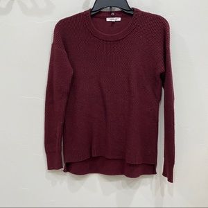 Madewell XS maroon red sweater